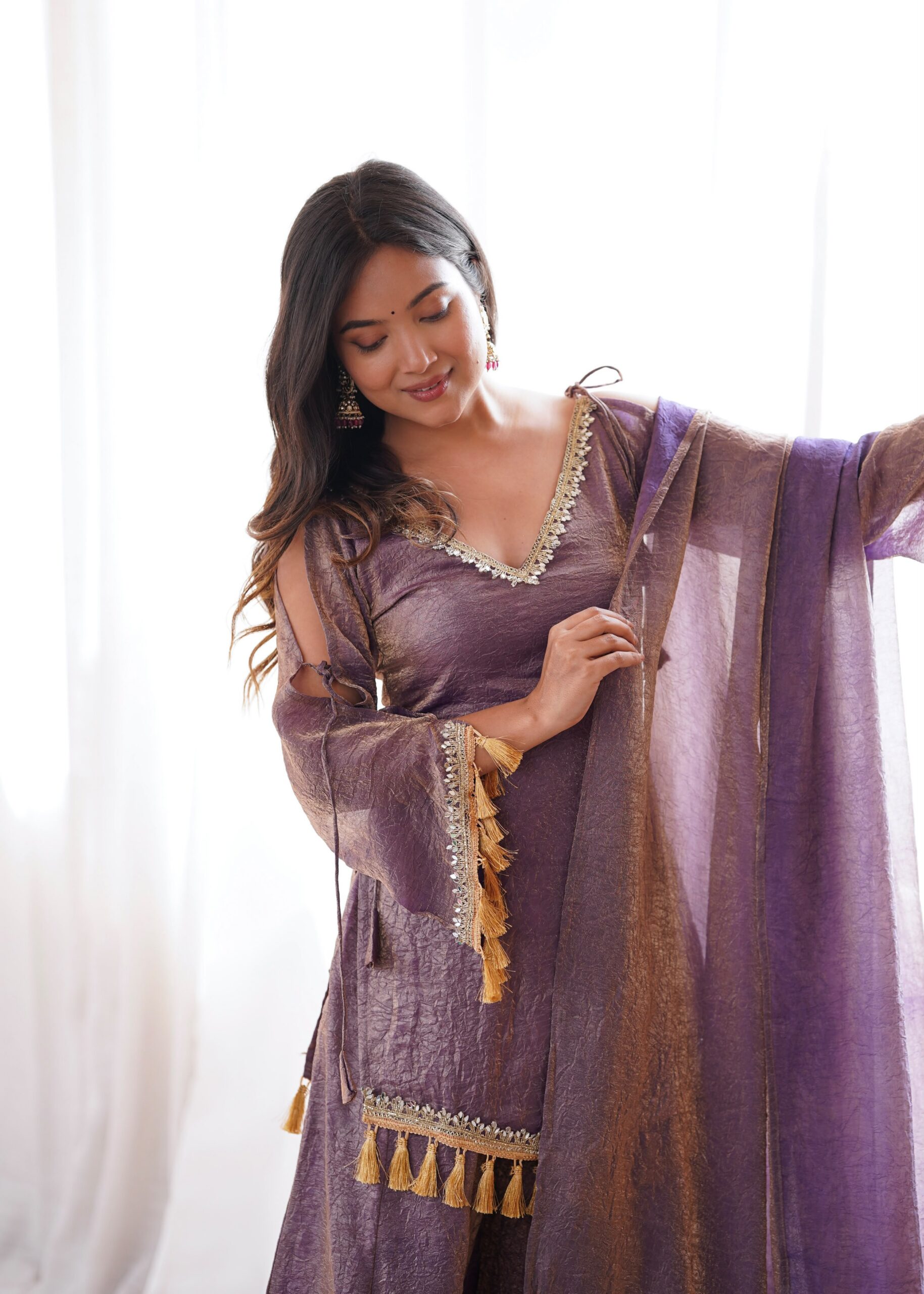 SRK 5357 Lavender Doremon Crush Salwar Suit Perfect for Wedding, Party, Traditional Day, Baisakhi, Karwa Chauth – . Exclusive Offer ₹2099. Delive | Casual Suits, Jump Suits, Creative suits, Designer Suits, Palazzo Suits, Party Wear Suits, Patiala Suits, Salwar suit, Straight Suits