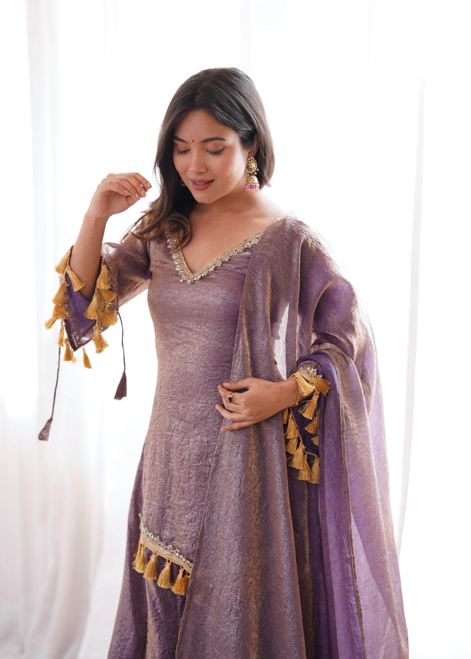 SRK 5357 Lavender Doremon Crush Salwar Suit Perfect for Wedding, Party, Traditional Day, Baisakhi, Karwa Chauth – . Exclusive Offer ₹2099. Delive | Casual Suits, Jump Suits, Creative suits, Designer Suits, Palazzo Suits, Party Wear Suits, Patiala Suits, Salwar suit, Straight Suits