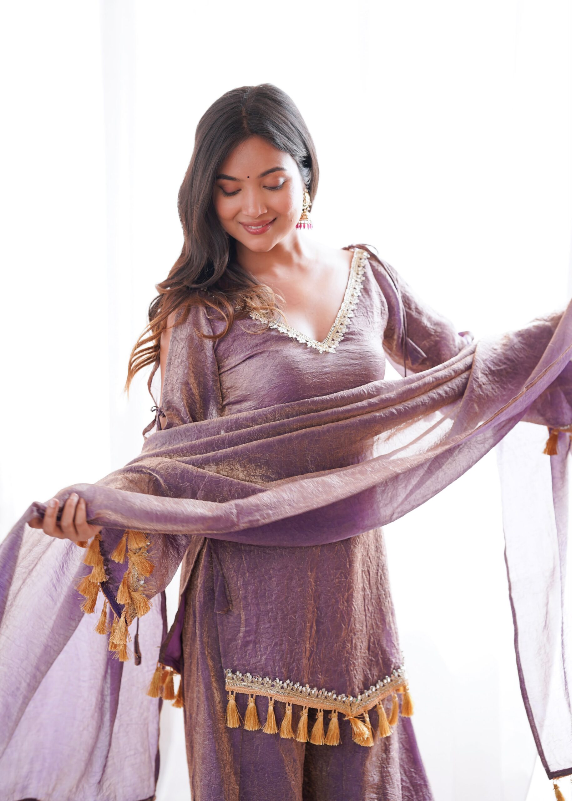 SRK 5357 Lavender Doremon Crush Salwar Suit Perfect for Wedding, Party, Traditional Day, Baisakhi, Karwa Chauth – . Exclusive Offer ₹2099. Delive | Casual Suits, Jump Suits, Creative suits, Designer Suits, Palazzo Suits, Party Wear Suits, Patiala Suits, Salwar suit, Straight Suits