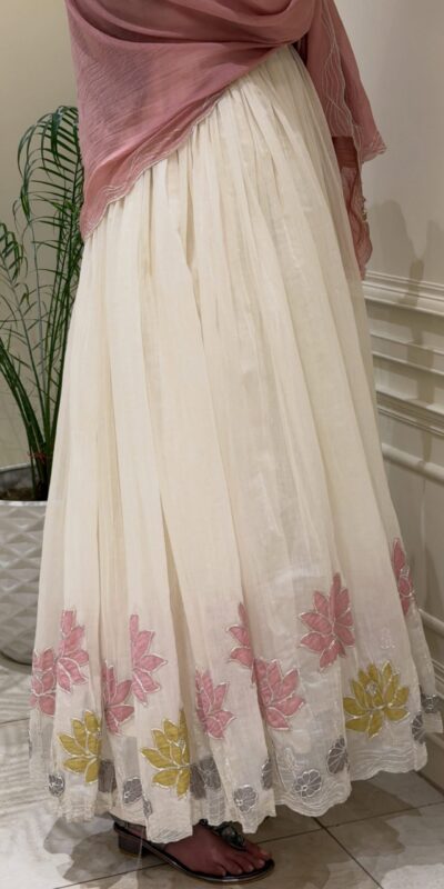 NSR 911 White Faux Georgette Gown Perfect for Wedding, Party, Raksha Bandhan, Temple Visit, Onam – . Get it for ₹2399. Delivery 4-6 Working Days. Shop now | Bollywood Gowns, Creative Gowns, Designer Gowns, Embroidered Gowns, Gowns, Party Wear Gowns
