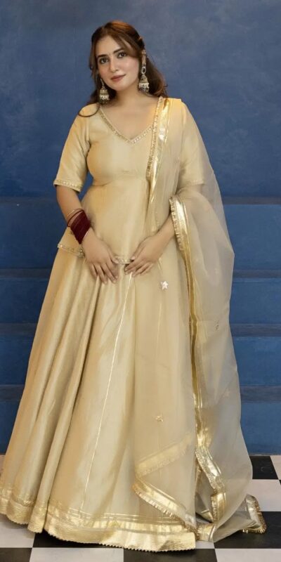 MF 541 Cream Vichitra Silk Salwar Suit with Embroidery Work. Wedding, Party, Festive, Events, Grab it for ₹2449. Delivery 4-6 Working Days. Shop now. | Casual Suits, Jump Suits, Creative suits, Designer Suits, Palazzo Suits, Party Wear Suits, Patiala Suits, Salwar suit, Straight Suits