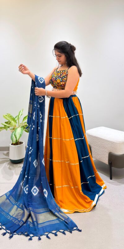 LG 657 Blue Color Rayon Embroidery Work & Cowrie Work Lehenga Choli . Grab it for ₹2449. Delivery 4-6 Working Days. Shop now. | Bollywood Lehenga, Creative Lehenga, Designer Lehenga, Embroidered Lehenga, Lehenga, Party Wear Lehenga