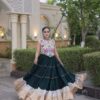KA 5071 Teal Colour Rayon Embroidery Work & Cowrie Work Lehenga Choli . Grab it for ₹2849. Delivery 4-6 Working Days. Shop now. | Bollywood Lehenga, Creative Lehenga, Designer Lehenga, Embroidered Lehenga, Lehenga, Party Wear Lehenga