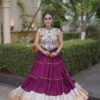 KA 5071 Wine Color Rayon Embroidery Work & Cowrie Work Lehenga Choli . Grab it for ₹2849. Delivery 4-6 Working Days. Shop now. | Bollywood Lehenga, Creative Lehenga, Designer Lehenga, Embroidered Lehenga, Lehenga, Party Wear Lehenga