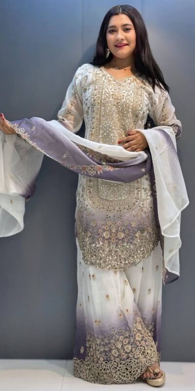 KF 1722 Lavender in Star Georgette Embroidery Work Salwar Suit . Introductory Price ₹2349. Delivery 4-6 Working Days. Shop now. | Casual Suits, Jump Suits, Creative suits, Designer Suits, Palazzo Suits, Party Wear Suits, Patiala Suits, Salwar suit, Straight Suits