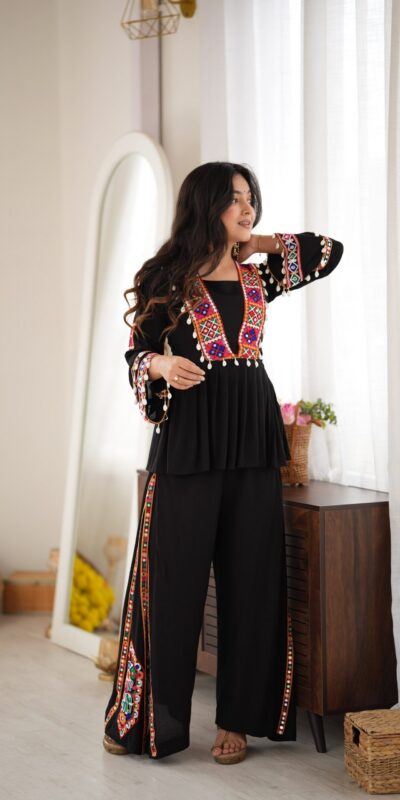 SP 93 Black Rayon Salwar Suit with Embroidery Work & Thread Embroidery. Best Price ₹2149. Delivery 4-6 Working Days. Shop now. | Casual Suits, Jump Suits, Creative suits, Designer Suits, Palazzo Suits, Party Wear Suits, Patiala Suits, Salwar suit, Straight Suits