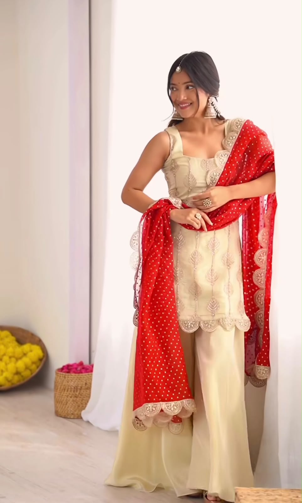 ND 5042 Off White in Color Natural Crepe Embroidery Work Salwar Suit . Affordable Price ₹2249. Delivery 4-6 Working Days. Shop now. | Casual Suits, Jump Suits, Creative suits, Designer Suits, Palazzo Suits, Party Wear Suits, Patiala Suits, Salwar suit, Straight Suits