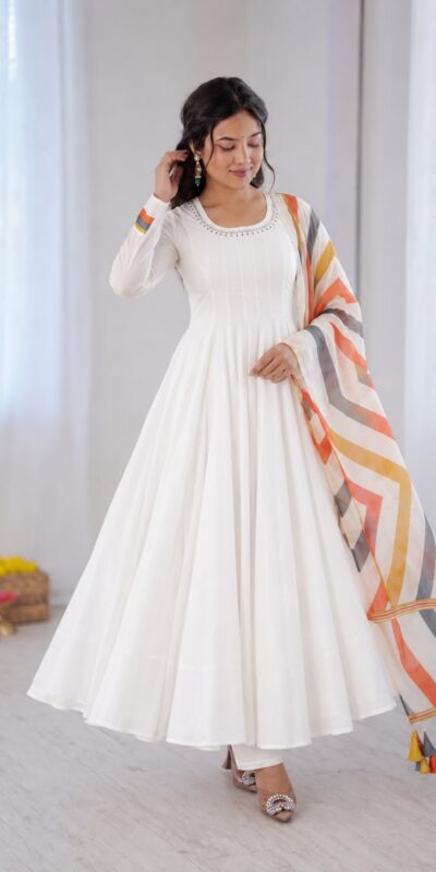 NSR 917 White Color Mal Cotton Embroidery Work Salwar Suit . Wedding, Party, Festive, Events, Get it for ₹2299. Delivery 4-6 Working Days. Shop now. | Casual Suits, Jump Suits, Creative suits, Designer Suits, Palazzo Suits, Party Wear Suits, Patiala Suits, Salwar suit, Straight Suits