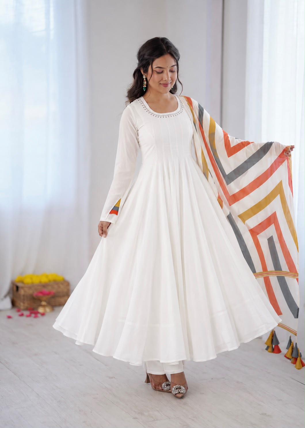 NSR 917 White Color Mal Cotton Embroidery Work Salwar Suit . Wedding, Party, Festive, Events, Get it for ₹2299. Delivery 4-6 Working Days. Shop now. | Casual Suits, Jump Suits, Creative suits, Designer Suits, Palazzo Suits, Party Wear Suits, Patiala Suits, Salwar suit, Straight Suits