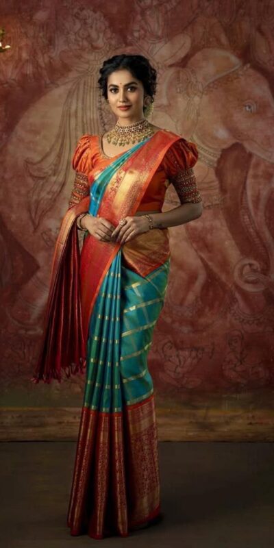 KPR 181 Teal Soft Lichi Silk Saree with Lace Work & Lace Border. Introductory Price ₹1649. Delivery 4-6 Working Days. Shop now. | Creative Sarees, Bollywood Sarees, Designer Sarees, Embroidered Sarees, Ethnic Saree, Modern Digital sarees, Party Wear Sarees, Sarees