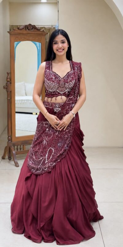 BB 94 Pink Rangoli Silk Salwar Suit with Embroidery Work. Wedding, Party, Festive, Events Best Price ₹2399. Delivery 4-6 Working Days. Shop now. | Bollywood Lehenga, Creative Lehenga, Designer Lehenga, Embroidered Lehenga, Lehenga, Party Wear Lehenga