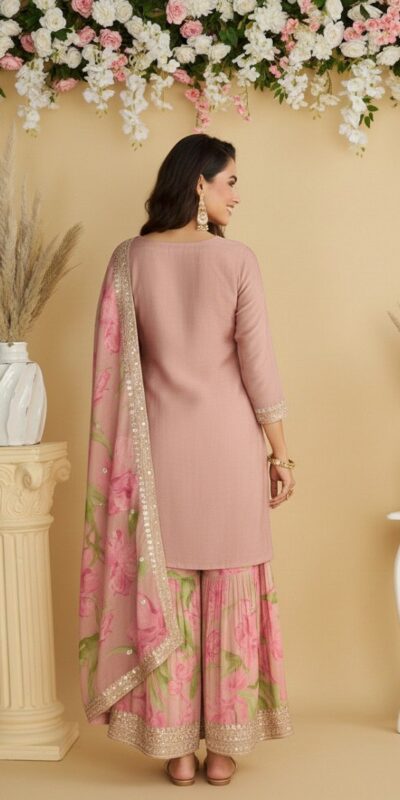 FC 10071 Pink Chinon Silk Salwar Suit with Embroidery Work & Sequins Work. Get it for ₹3049. Delivery 4-6 Working Days. Shop now. | Casual Suits, Jump Suits, Creative suits, Designer Suits, Palazzo Suits, Party Wear Suits, Patiala Suits, Salwar suit, Straight Suits