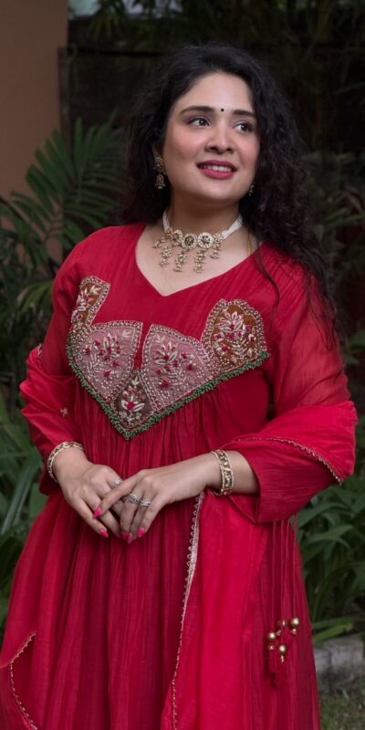 WW 1288 Red Mal Chanderi Salwar Suit Perfect for Wedding, Party, Baisakhi, Housewarming, Sangeet – Introductory Price ₹2399. Delivery 4-6 Working D | Casual Suits, Jump Suits, Creative suits, Designer Suits, Palazzo Suits, Party Wear Suits, Patiala Suits, Salwar suit, Straight Suits