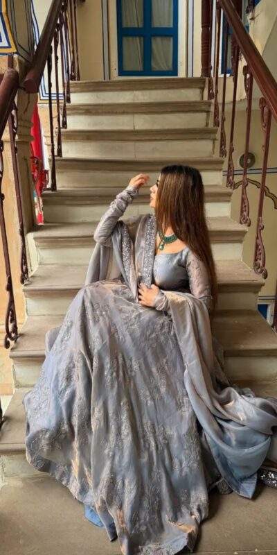 NF 1277 Grey in Fendy Silk Embroidery Work & Sequins Work Salwar Suit . Now at just ₹2899. Delivery 4-6 Working Days. Shop now. | Casual Suits, Jump Suits, Creative suits, Designer Suits, Palazzo Suits, Party Wear Suits, Patiala Suits, Salwar suit, Straight Suits