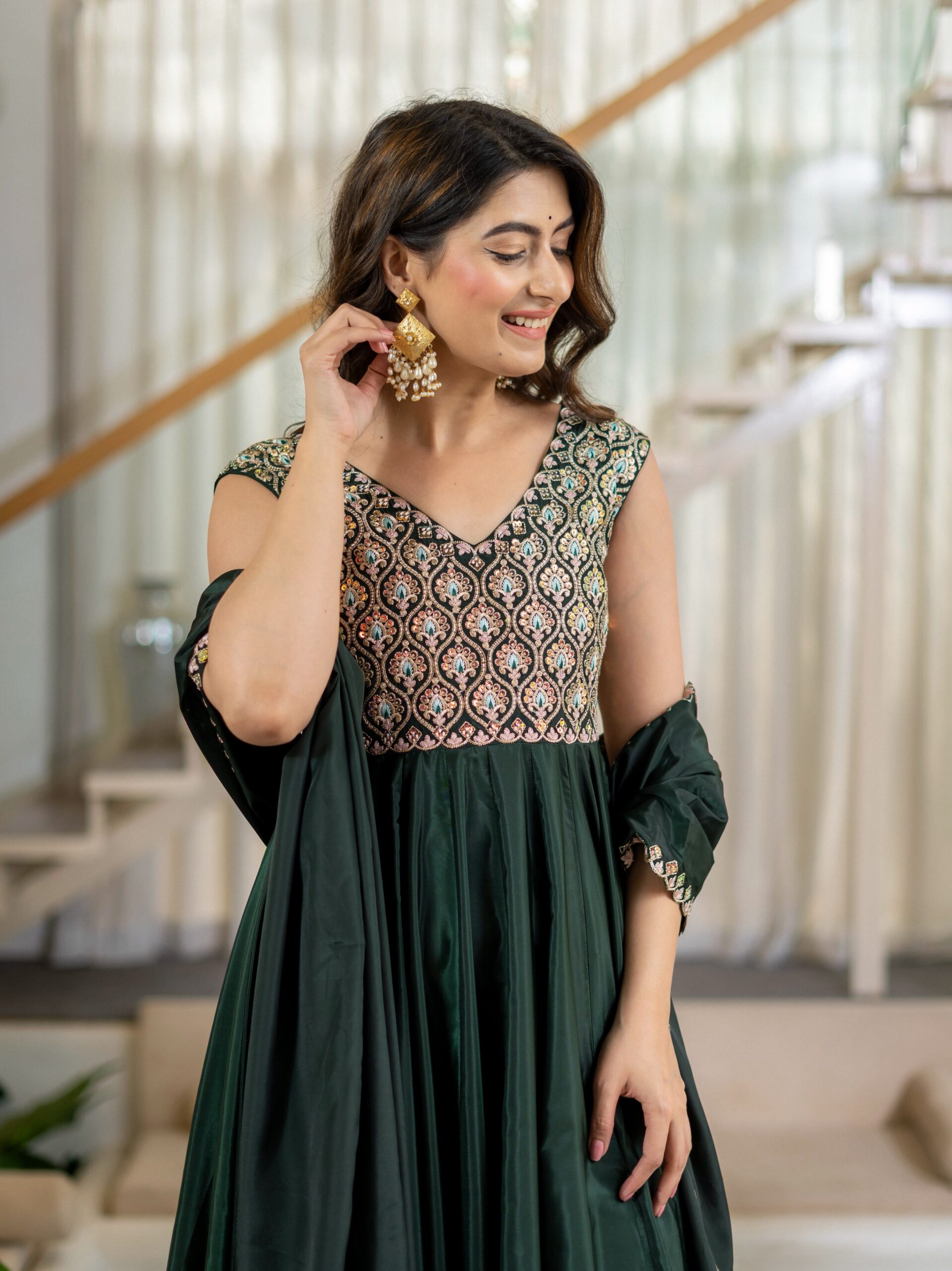 MD 3112 Teal in Color Natural Crepe Embroidery Work Salwar Suit . Affordable Price ₹2349. Delivery 4-6 Working Days. Shop now. | Casual Suits, Jump Suits, Creative suits, Designer Suits, Palazzo Suits, Party Wear Suits, Patiala Suits, Salwar suit, Straight Suits