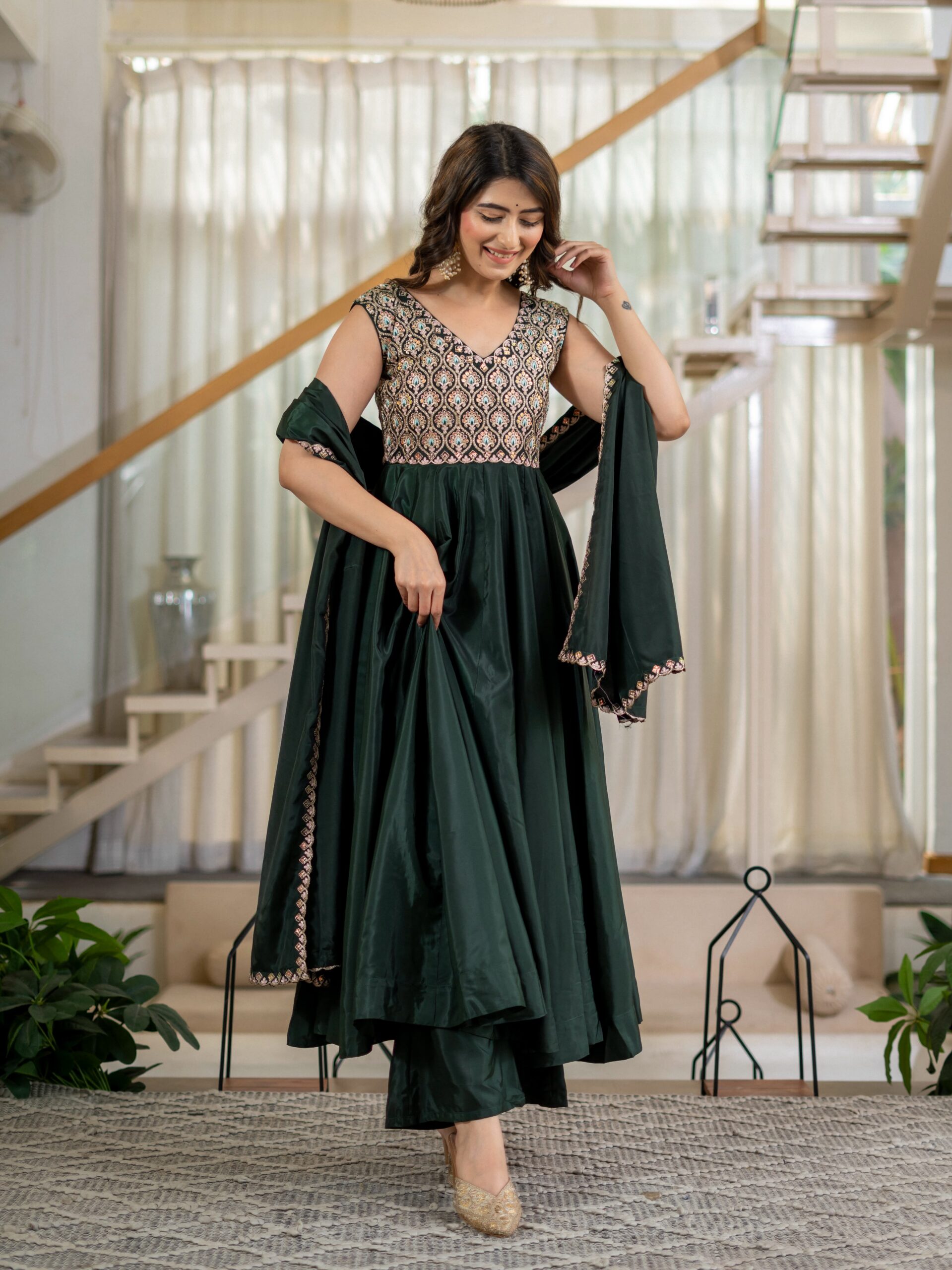MD 3112 Teal in Color Natural Crepe Embroidery Work Salwar Suit . Affordable Price ₹2349. Delivery 4-6 Working Days. Shop now. | Casual Suits, Jump Suits, Creative suits, Designer Suits, Palazzo Suits, Party Wear Suits, Patiala Suits, Salwar suit, Straight Suits