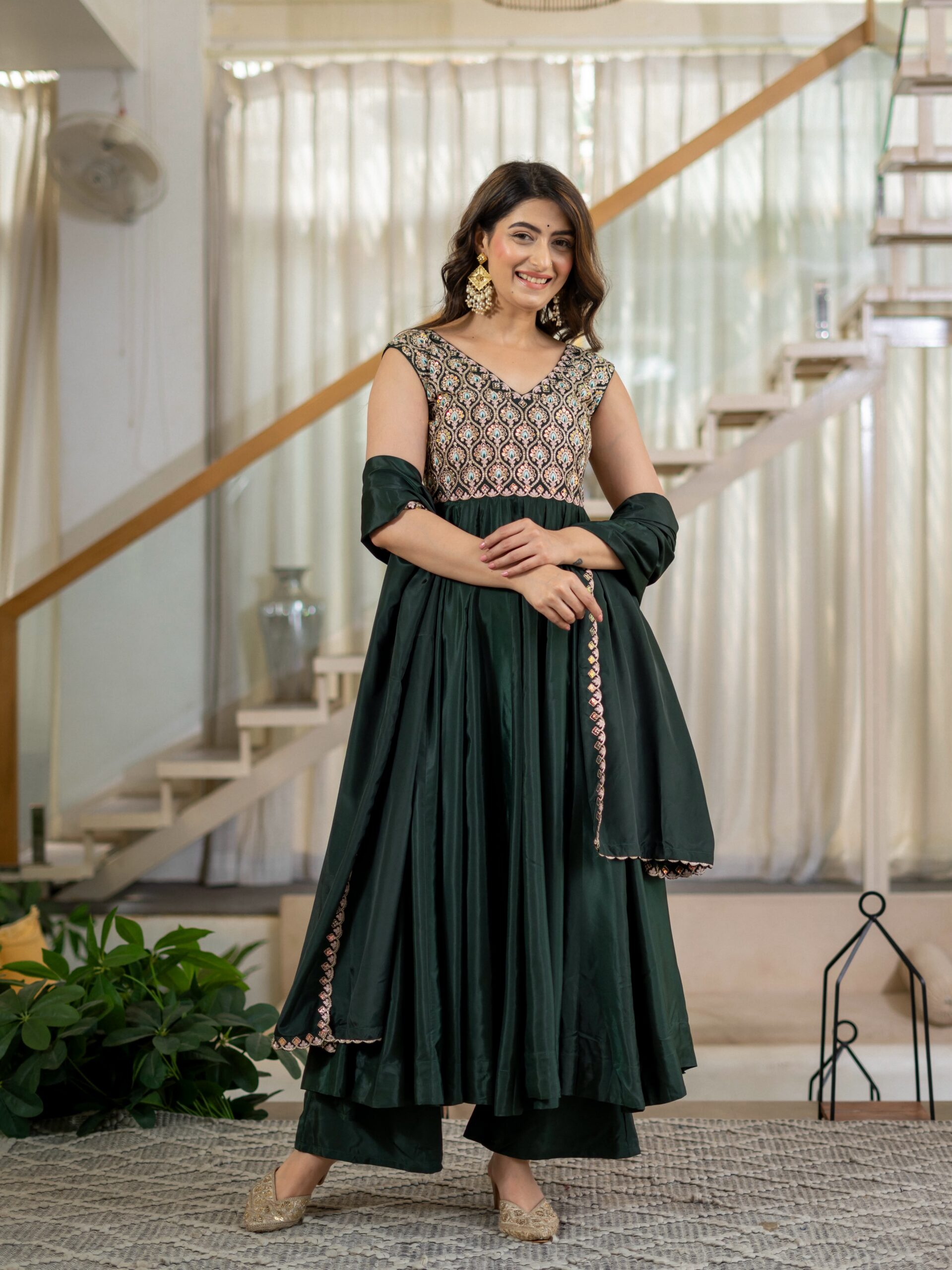 MD 3112 Teal in Color Natural Crepe Embroidery Work Salwar Suit . Affordable Price ₹2349. Delivery 4-6 Working Days. Shop now. | Casual Suits, Jump Suits, Creative suits, Designer Suits, Palazzo Suits, Party Wear Suits, Patiala Suits, Salwar suit, Straight Suits