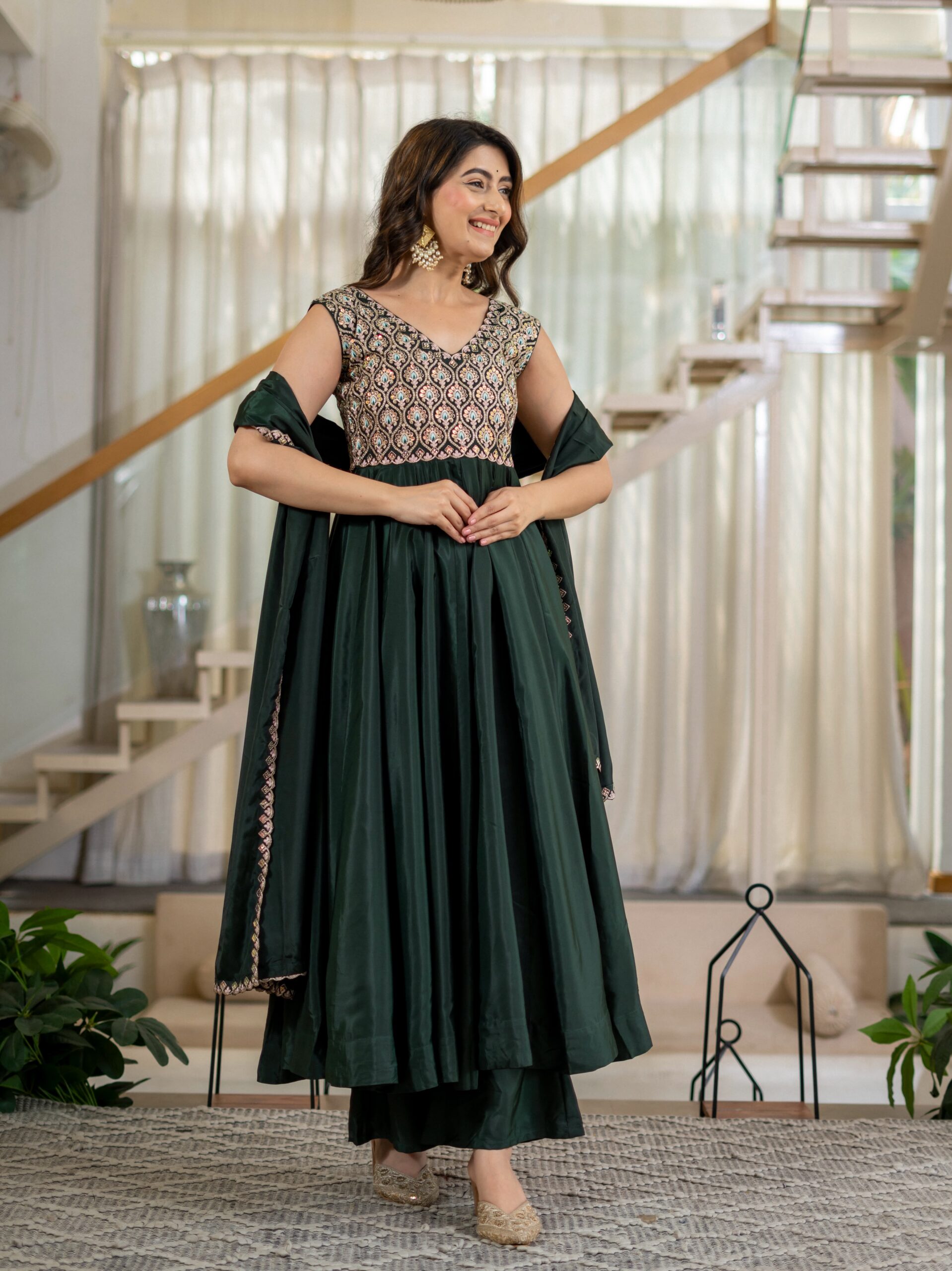 MD 3112 Teal in Color Natural Crepe Embroidery Work Salwar Suit . Affordable Price ₹2349. Delivery 4-6 Working Days. Shop now. | Casual Suits, Jump Suits, Creative suits, Designer Suits, Palazzo Suits, Party Wear Suits, Patiala Suits, Salwar suit, Straight Suits