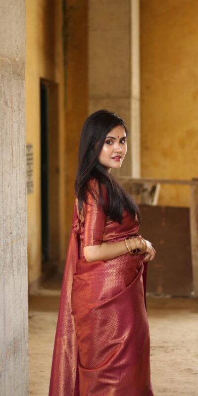 KPR 172 Maroon Soft Lichi Silk Cloth. With Lace Work & Lace Border Saree . Grab it for ₹1549. Delivery 4-6 Working Days. Shop now. | Creative Sarees, Bollywood Sarees, Designer Sarees, Embroidered Sarees, Ethnic Saree, Modern Digital sarees, Party Wear Sarees, Sarees