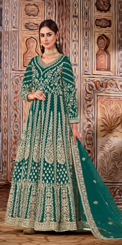 FC 2701 Blue Sequins Work & Embroidery Work Salwar Suitin Peach Butterfly Net. Grab it for ₹3149. Delivery 4-6 Working Days. Shop now. | Casual Suits, Jump Suits, Creative suits, Designer Suits, Palazzo Suits, Party Wear Suits, Patiala Suits, Salwar suit, Straight Suits