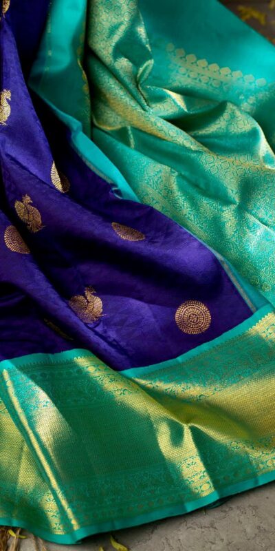 KPR 083 Blue Soft Lichi Silk Saree with Lace Work & Lace Border. Introductory Price ₹1649. Delivery 4-6 Working Days. Shop now. | Creative Sarees, Bollywood Sarees, Designer Sarees, Embroidered Sarees, Ethnic Saree, Modern Digital sarees, Party Wear Sarees, Sarees
