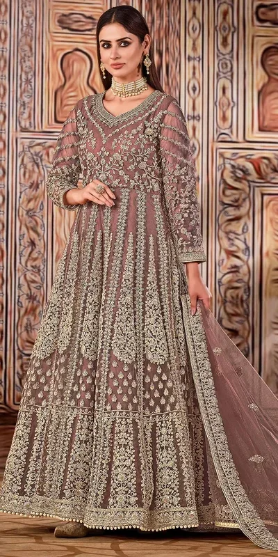 FC 2701 Peach Sequins Work & Embroidery Work Salwar Suitin Peach Butterfly Net. Grab it for ₹3149. Delivery 4-6 Working Days. Shop now. | Casual Suits, Jump Suits, Creative suits, Designer Suits, Palazzo Suits, Party Wear Suits, Patiala Suits, Salwar suit, Straight Suits