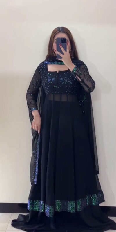 RTC 6012 Navy Blue Faux Georgette Salwar Suit with Mirror Work & Embroidery Work. Get it for ₹2349. Delivery 4-6 Working Days. Shop now. | Casual Suits, Jump Suits, Creative suits, Designer Suits, Palazzo Suits, Party Wear Suits, Patiala Suits, Salwar suit, Straight Suits