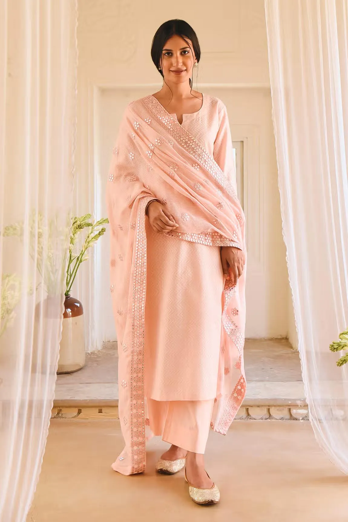 SSR 307 Orange Top : Heavy Faux Georgette Work : Fancy Thread Embroidery Work Glorious Orange Color Heavy Georgette Designer Salwar Suit @1649/- Only | Casual Suits, Creative suits, Designer Suits, Party Wear Suits, Salwar suit, Straight Suits