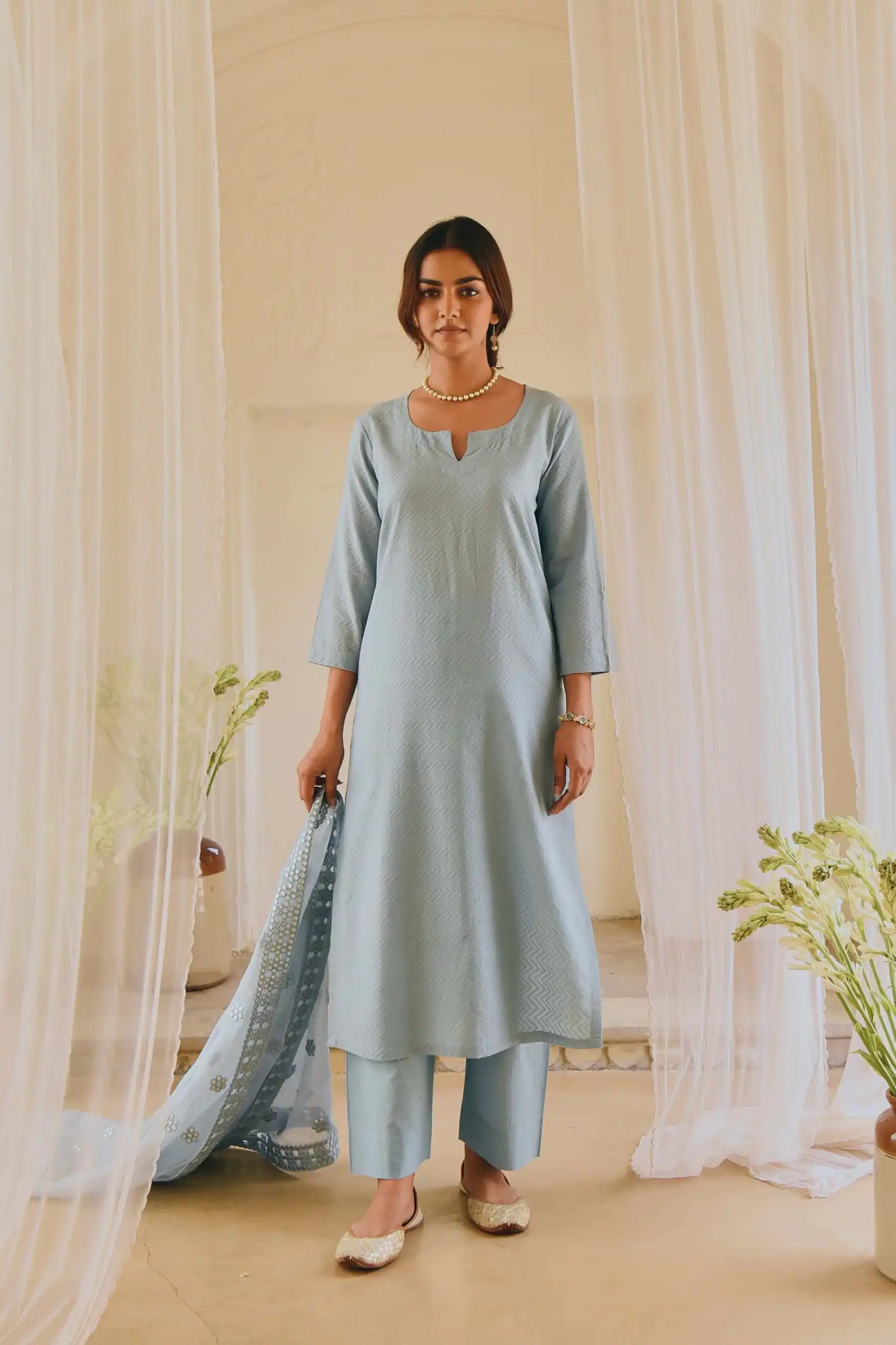 SSR 307 Grey Top : Heavy Faux Georgette Work : Fancy Thread Embroidery Work Glorious Grey Color Heavy Georgette Designer Salwar Suit @1649/- Only | Casual Suits, Creative suits, Designer Suits, Party Wear Suits, Salwar suit, Straight Suits