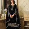 DS LT 8301 Black color Georgette Embroidery Sequence Work Sharara Suit Wedding, Festive, Events Etc. Expected Delivery 4-6 Working Days @2149/- | Casual Suits, Jump Suits, Creative suits, Designer Suits, Palazzo Suits, Party Wear Suits, Patiala Suits, Salwar suit, Straight Suits