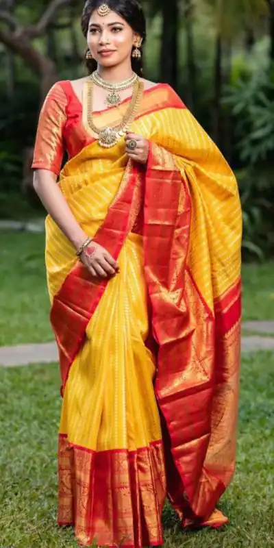 DDF-Yellow Color Soft Silk Ordinary Design Saree Rich Pallu Casual, Party Wear, Wedding, Events, Festivals Wear Etc. Expected Delivery 4-6 Working Days 1449 | Embroidered Sarees, Bollywood Sarees, Creative Sarees, Designer Sarees, Ethnic Saree, Modern Digital sarees, Party Wear Sarees, Sarees
