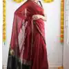 KP 5034 Red Color Soft Lilan Slab Jacquard Work Saree Casual, Party Wear, Wedding, Events Etc. Expected Delivery 4-6 Working Days @1449/- | Bollywood Sarees, Creative Sarees, Designer Sarees, Embroidered Sarees, Ethnic Saree, Modern Digital sarees, Party Wear Sarees, Sarees