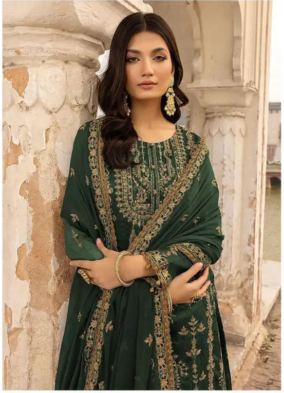 DS 1012 Stone Green Color Georgette Embroidered Sequence Salwar Suit , Wedding, Festive, Events Etc. Expected Delivery 4-6 Working Days @1799/- | Jump Suits, Casual Suits, Creative suits, Designer Suits, Palazzo Suits, Party Wear Suits, Patiala Suits, Salwar suit, Straight Suits