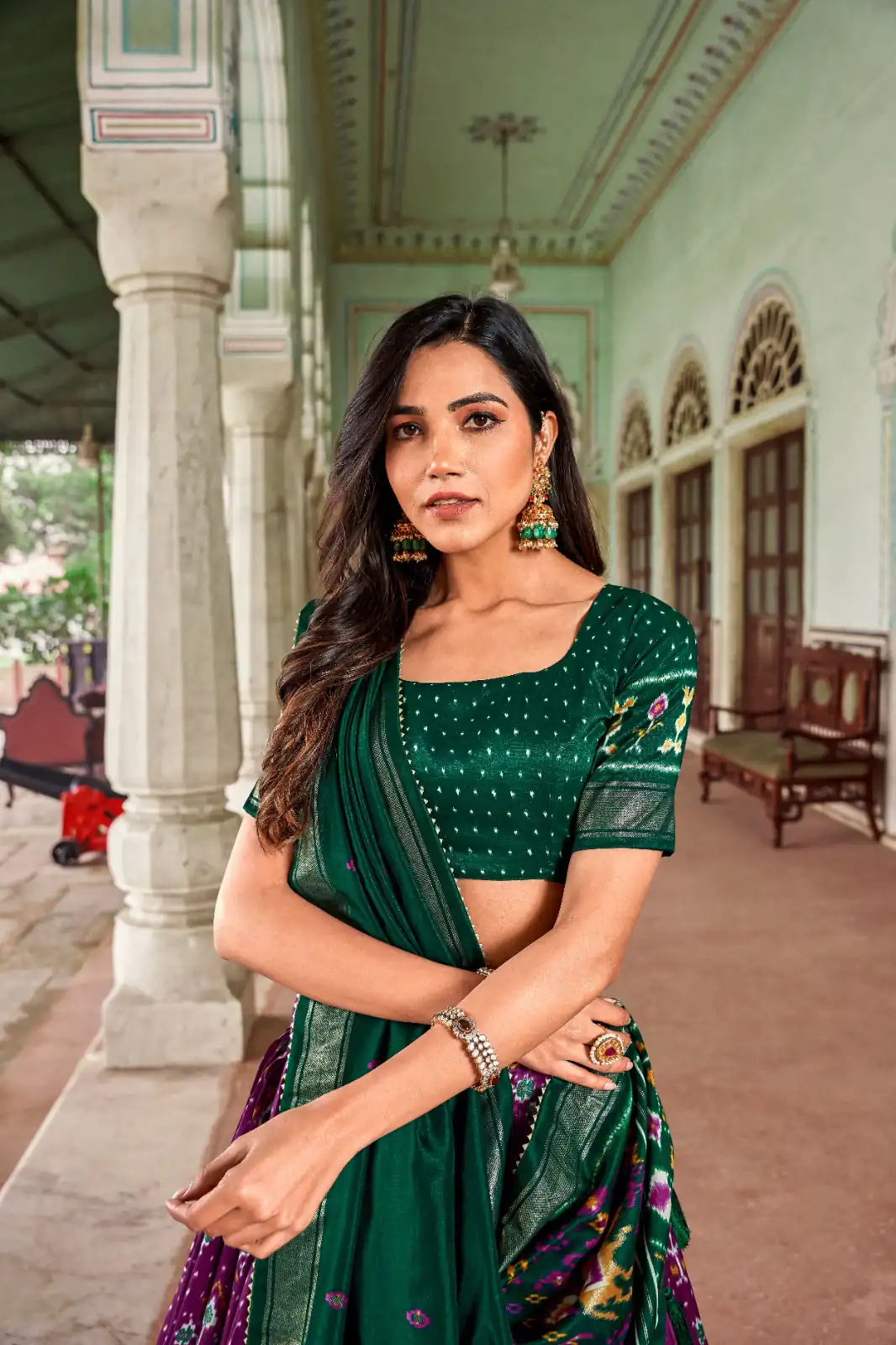 LNB1691 Purple Color tussar Silk Patola Foil Printed Lehenga Choli Festive, Wedding, Events, Party etc. Expected Delivery 4-6 Working Days @2199/- | Bollywood Lehenga, Creative Lehenga, Designer Lehenga, Embroidered Lehenga, Lehenga, Party Wear Lehenga