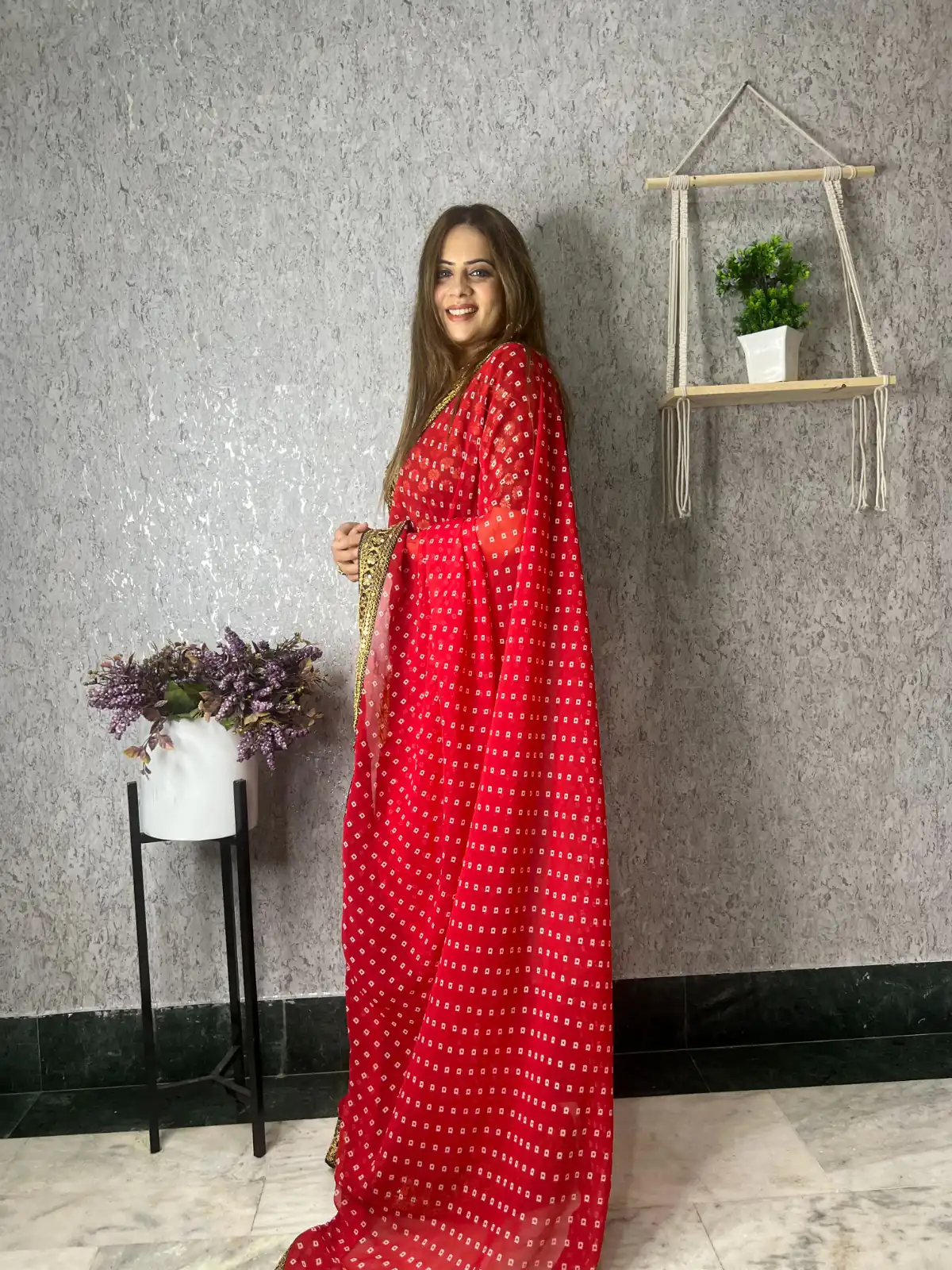 JR 543 Red Color Printed Georgette With Sequence Embroidery Lace Saree Casual, Party Wear, Wedding, Events Etc. Expected Delivery 4-6 Working Days 1449/- | Bollywood Sarees, Creative Sarees, Designer Sarees, Embroidered Sarees, Ethnic Saree, Modern Digital sarees, Party Wear Sarees, Sarees