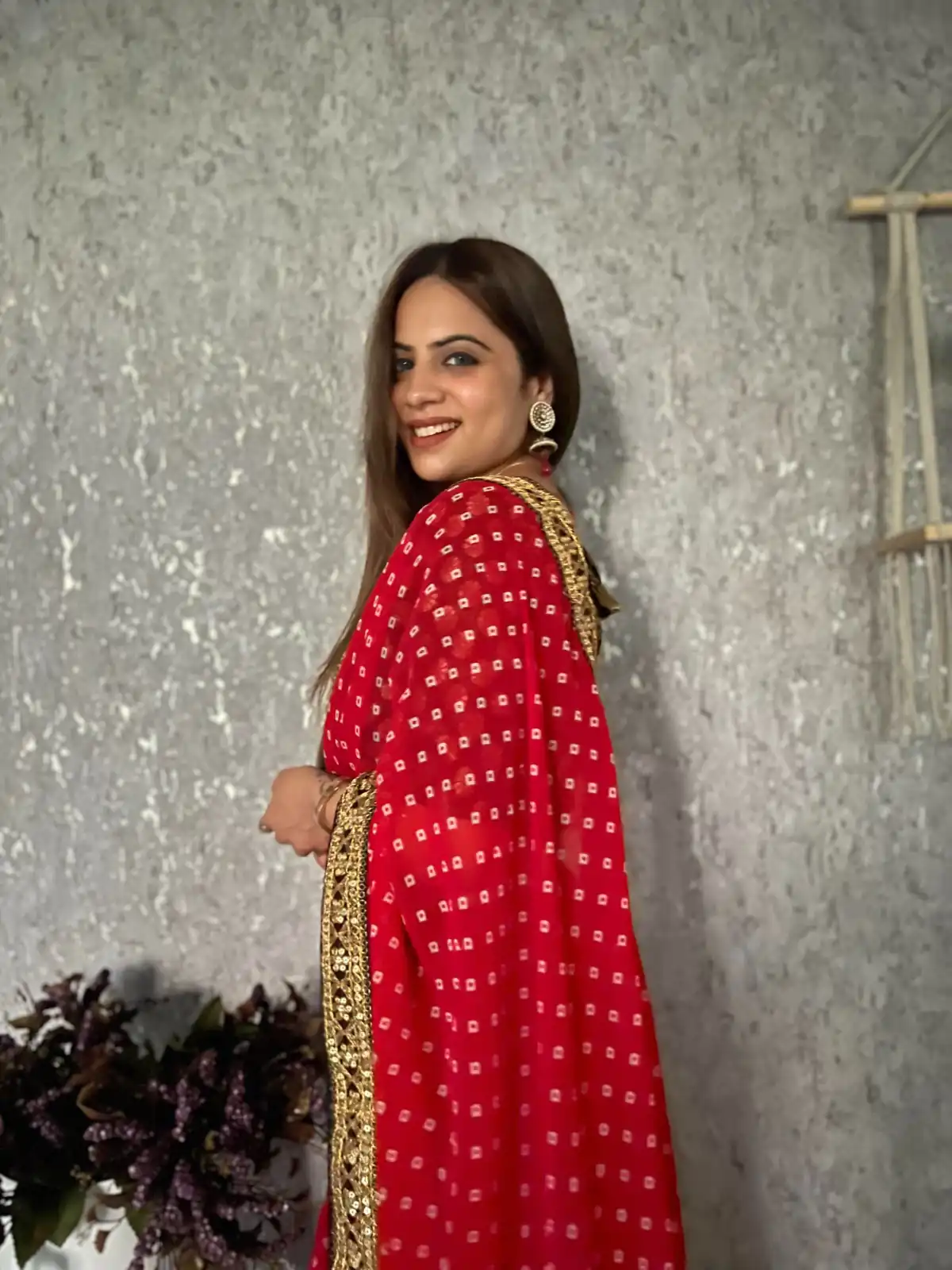 JR 543 Red Color Printed Georgette With Sequence Embroidery Lace Saree Casual, Party Wear, Wedding, Events Etc. Expected Delivery 4-6 Working Days 1449/- | Bollywood Sarees, Creative Sarees, Designer Sarees, Embroidered Sarees, Ethnic Saree, Modern Digital sarees, Party Wear Sarees, Sarees