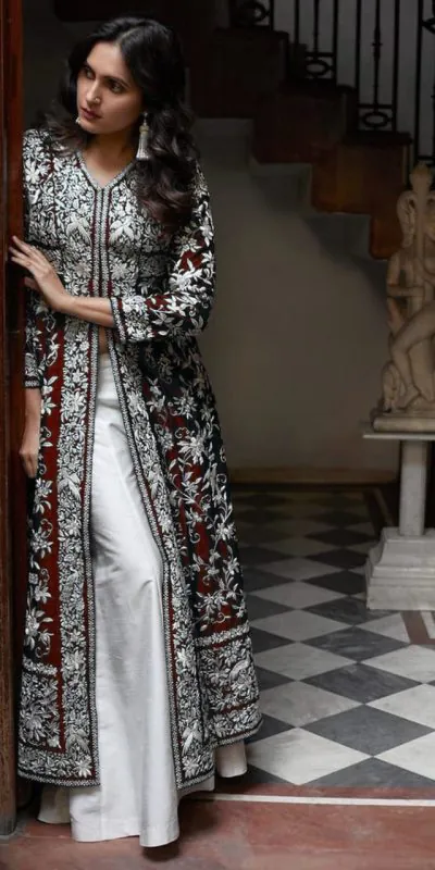  MF TAPARIA Red Color Cotton Slub With Heavy Embroidery Work Sharara Suit Wedding, Party, Festive, Events Etc. Expected 4-6 Working Days @1849/- | Jump Suits, Casual Suits, Creative suits, Designer Suits, Palazzo Suits, Party Wear Suits, Patiala Suits, Salwar suit, Straight Suits