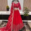 ZF 358 Rani Pink Color Faux Georgette With Heavy Embroidery Sequence Work Lehenga Choli Wedding, Party,Events Etc. Expected Delivery 4-6 Working Days 2099/- | Bollywood Lehenga, Creative Lehenga, Designer Lehenga, Embroidered Lehenga, Lehenga, Party Wear Lehenga