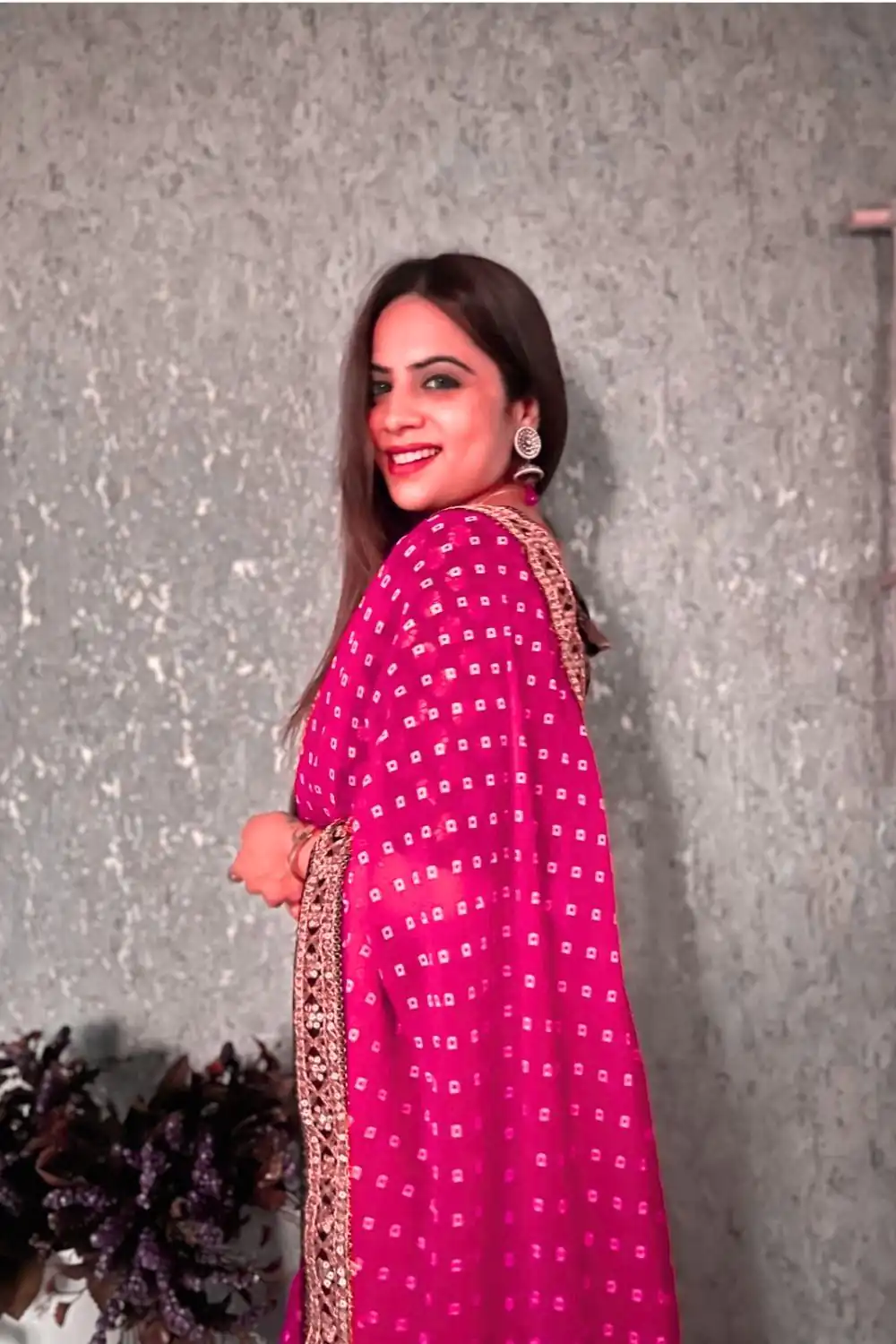 JR 543 Wine Color Printed Georgette With Sequence Embroidery Lace Saree Casual, Party Wear, Wedding, Events Etc. Expected Delivery 4-6 Working Days 1449/- | Bollywood Sarees, Creative Sarees, Designer Sarees, Embroidered Sarees, Ethnic Saree, Modern Digital sarees, Party Wear Sarees, Sarees