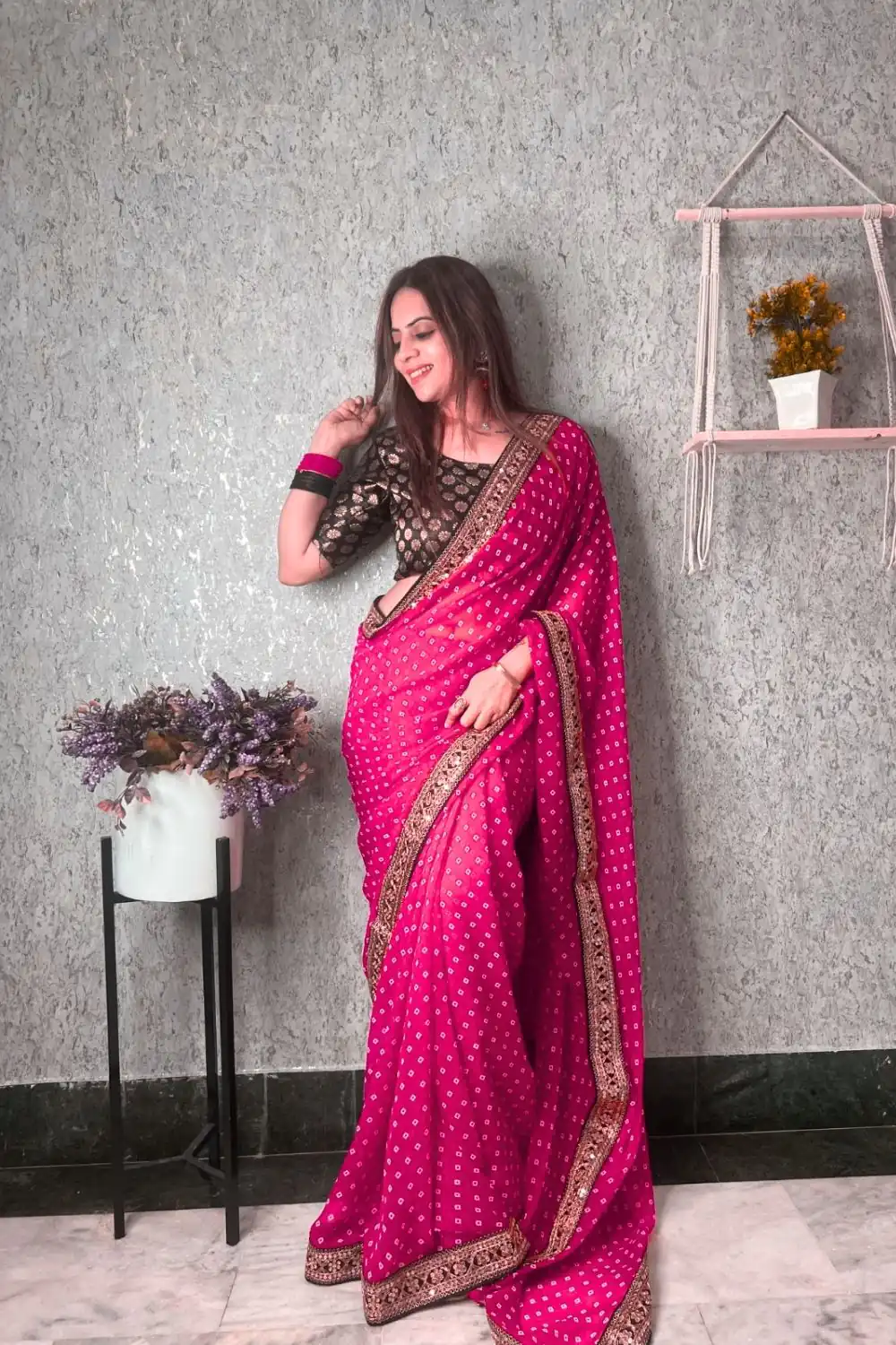 JR 543 Wine Color Printed Georgette With Sequence Embroidery Lace Saree Casual, Party Wear, Wedding, Events Etc. Expected Delivery 4-6 Working Days 1449/- | Bollywood Sarees, Creative Sarees, Designer Sarees, Embroidered Sarees, Ethnic Saree, Modern Digital sarees, Party Wear Sarees, Sarees