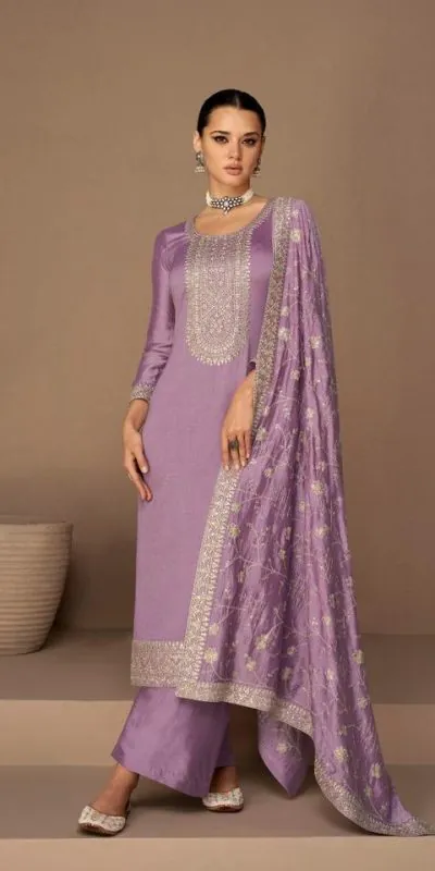 Ashirwad 9525 Purple Color Sequence Embroidery Stone Work Salwar Suit , Wedding, Party, Festive, Events Etc. Expected Delivery 4-6 Working Days @2250/- | Jump Suits, Casual Suits, Creative suits, Designer Suits, Palazzo Suits, Party Wear Suits, Salwar suit, Straight Suits