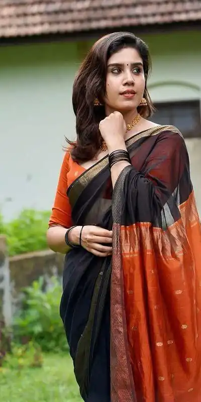 KP 5056 Black Color Soft Lilan Slab Weaving Work Fancy Saree Casual, Party Wear, Wedding, Events Etc. Expected Delivery 4-6 Working Days @1499/- | Bollywood Sarees, Creative Sarees, Designer Sarees, Embroidered Sarees, Ethnic Saree, Modern Digital sarees, Party Wear Sarees, Sarees