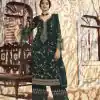 Special Green Color Georgette Embroidery Stone Work Sharara Suit