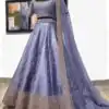 LG 396 Light Purple Lehenga : Mulberry Silk Blouse : Mulberry Silk Embroidery Sequence Work Wedding, Party, Festive @1899/- | Bollywood Lehenga, Creative Lehenga, Designer Lehenga, Embroidered Lehenga, Lehenga, Party Wear Lehenga