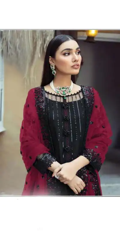 new-exclusive-black-red-color-faux-georgette-salwar-suit