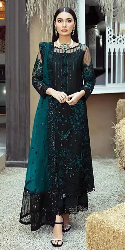 new-exclusive-black-sky-blue-faux-georgette-salwar-suit