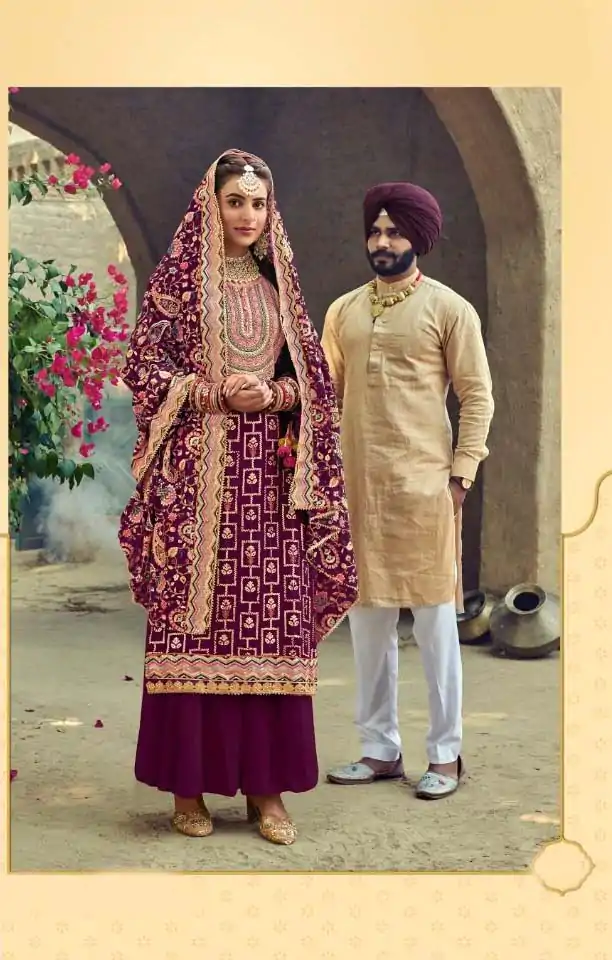 new-exclusive-purple-color-embroidery-work-sharara-suit