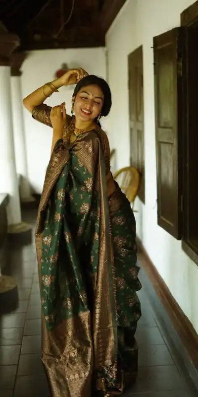 DDF 126 Green Color Soft Lichi Silk Ordinary Design Rich Pallu Saree Casual, Party Wear, Events, Festivals Etc. Expected Delivery 4-6 Working Days 1549 | Bollywood Sarees, Creative Sarees, Designer Sarees, Embroidered Sarees, Ethnic Saree, Modern Digital sarees, Party Wear Sarees, Sarees