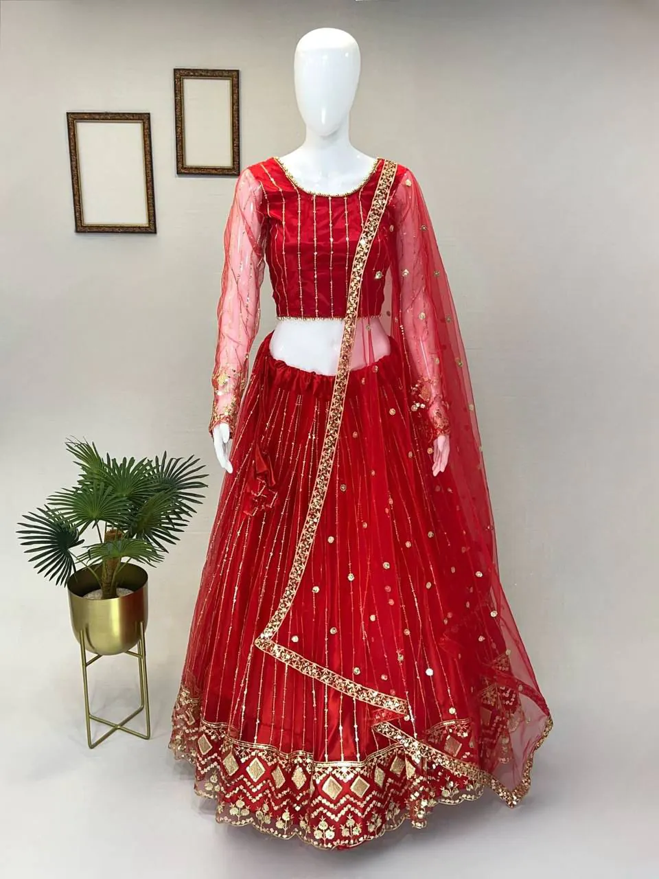 RC 237 Red Color Heavy Soft Net Embroidery Sequins Lehenga Choli Casual, Party Wedding, Festive, Events Etc. Delivery  4-6 Working Days 1899/- | Bollywood Lehenga, Creative Lehenga, Designer Lehenga, Embroidered Lehenga, Lehenga, Party Wear Lehenga