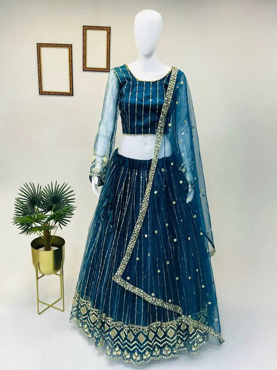 RC 237 Royal Blue Color Heavy Soft Net Embroidery Sequins Lehenga Choli Casual, Party Wedding, Festive, Events Etc. Delivery  4-6 Working Days 1899/- | Bollywood Lehenga, Creative Lehenga, Designer Lehenga, Embroidered Lehenga, Lehenga, Party Wear Lehenga